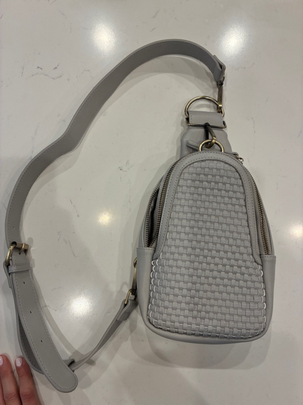 Anthropologie woven crossbody